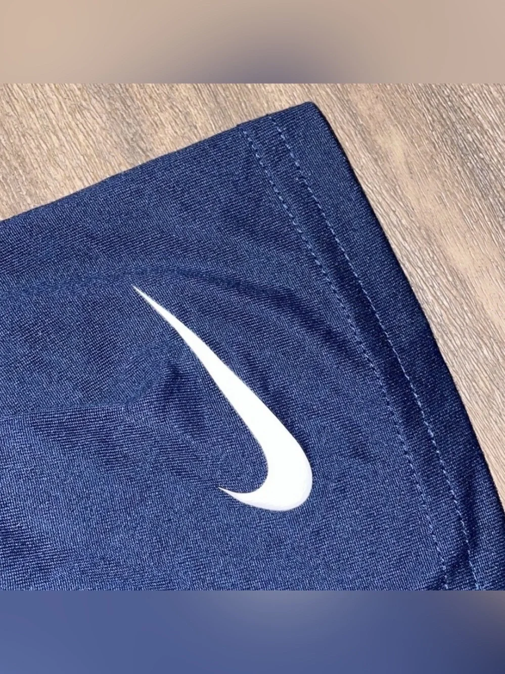 Nike Navy Patriots Graphic Tee with Red and White Accents